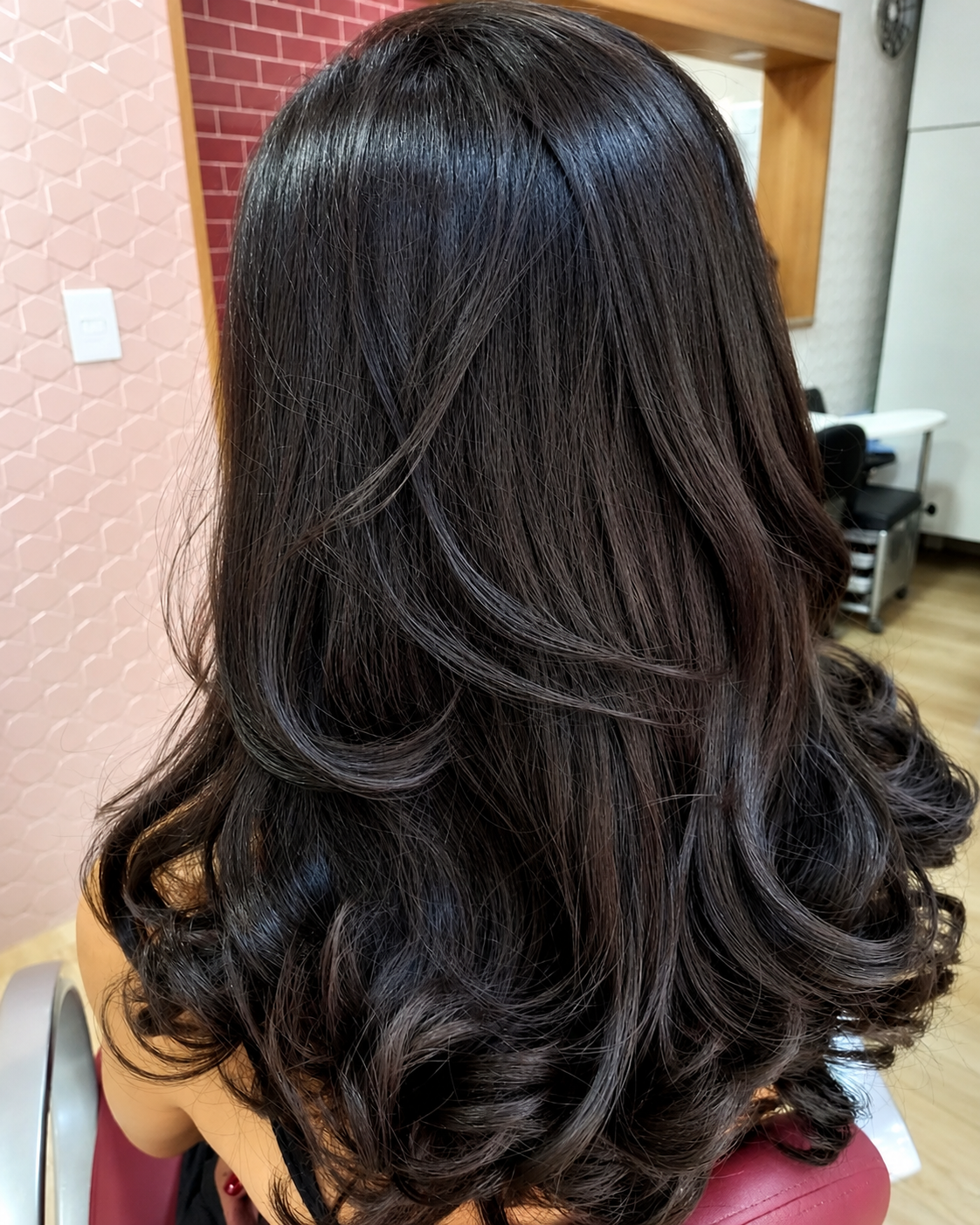 Cabelo finalizado